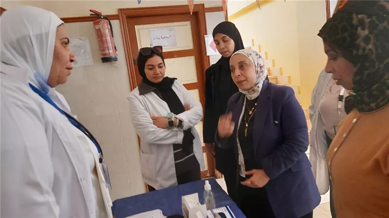 الكشف على ٦٧١ مواطنا في ٧ عيادات تخصصية خلال يومي القافلة الطبية بالجرايشة