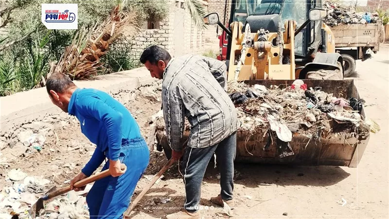 حملات للنظافة ورفع الإشغالات وتجميل الشوارع بمركزي الفيوم وطامية