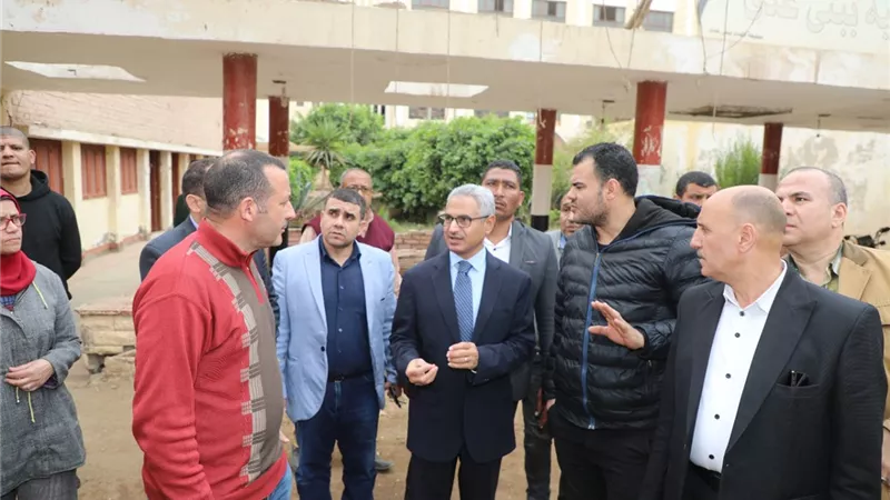 محافظ بني سويف يوجه بسرعة إصلاح عطل مؤقت وعودة الخدمة بمركز تكنولوجي بني عدي