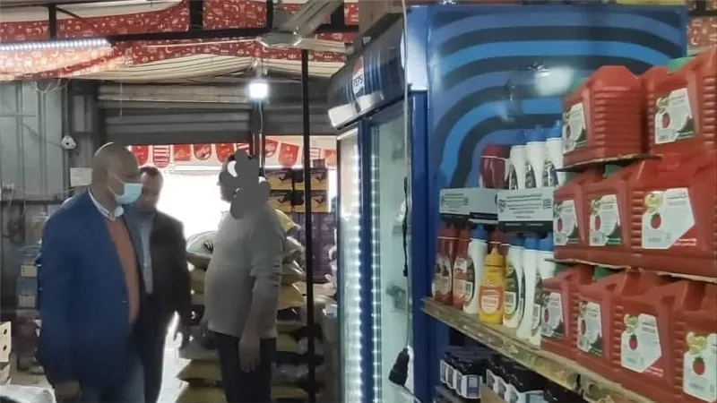  ضبط 13 طن أرز و ذرة ونخالة مجهولة المصدر وتحرير 221 محضر بالمنوفية