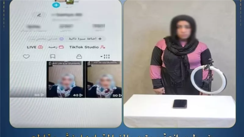 سقوط صانعة محتوى بالمنيا بتهمة خدش الحياء.. فيديوهات الأعمال المنزلية