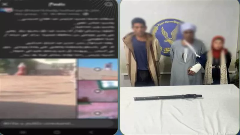    ضبط طرفي الخلاف بعد تعد على الأب وزوجته بعصا خشبية بالبحيرة 