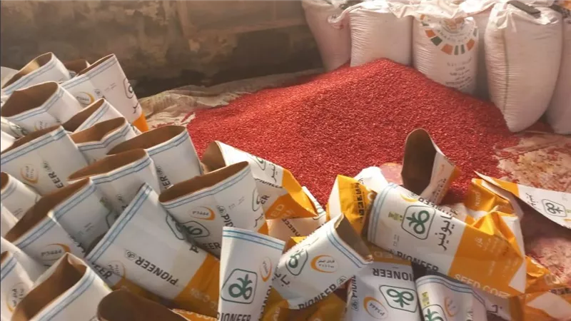 الزراعة: ضبط مركز لتعبئة وغش تقاوي 