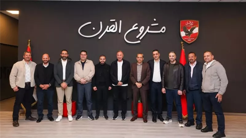 أحمد أمين مسعود يشارك في اجتماع الخطيب بالقلعة الحمراء والإنشاءات الرياضية