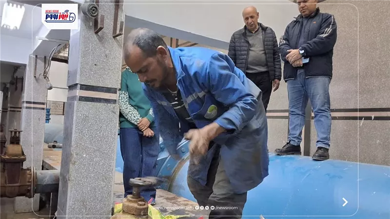 مياه الفيوم تعلن الانتهاء المبكر من أعمال الصيانة الطارئة بمحطة العزب الجديدة 