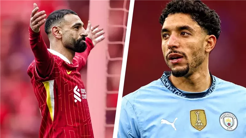 التشكيل الرسمي لقمة مان سيتي ضد ليفربول.. موقف محمد صلاح وعمر مرموش