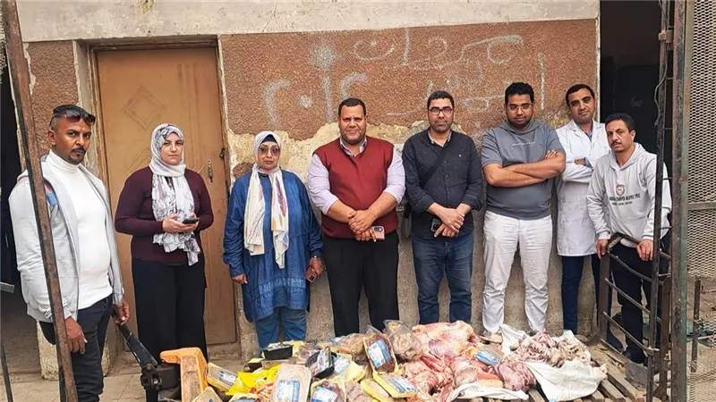 ضبط أكثر من 200 كيلو لحوم فاسدة خلال حملة مكبرة للطب البيطري بسوهاج