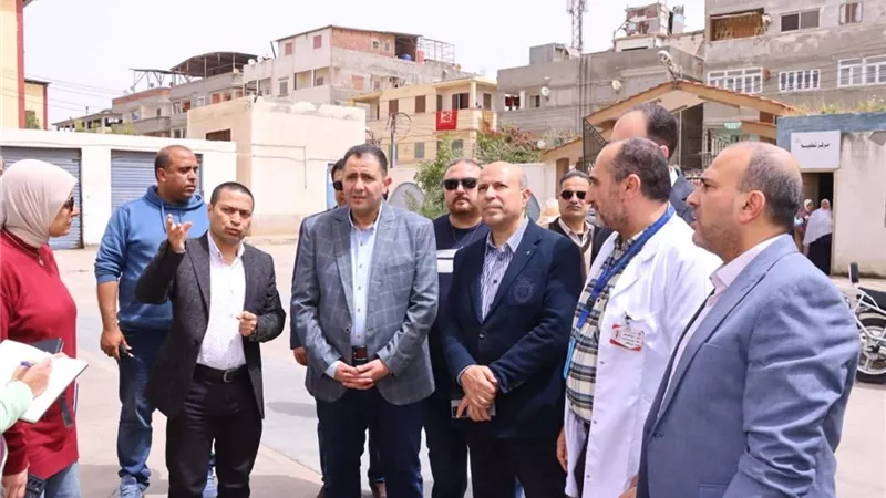 محافظ دمياط يتفقد مستشفى عزبة البرج ويتابع تطوير الخدمات الطبية بها