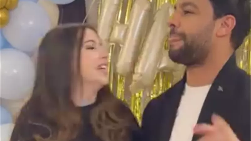 فرح الموجي تحتفل بعيد ميلاد زوجها أحمد جمال والأخير: 