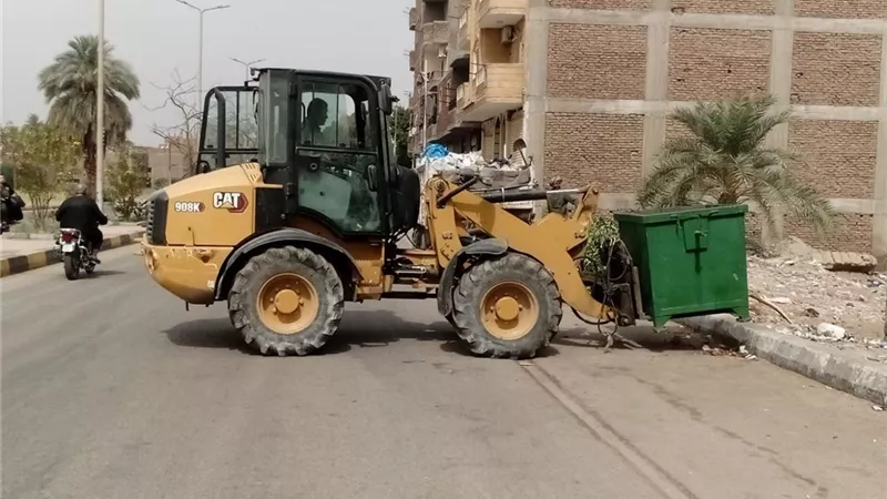 مجلس مدينة الأقصر يبدأ في تطبيق منظومة النظافة الجديدة