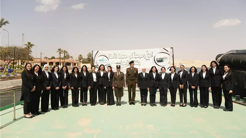 الفريق أسامة ربيع يستقبل وفد المُلحقين الدبلوماسيين بوزارة الخارجية