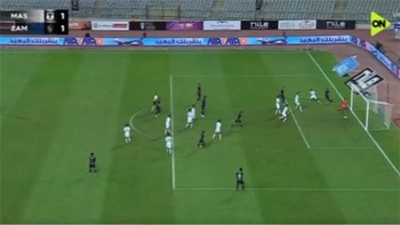 أهداف وملخص مباراة الزمالك والمصري الشوط الأول اليوم في الدوري المصري 2025-26
