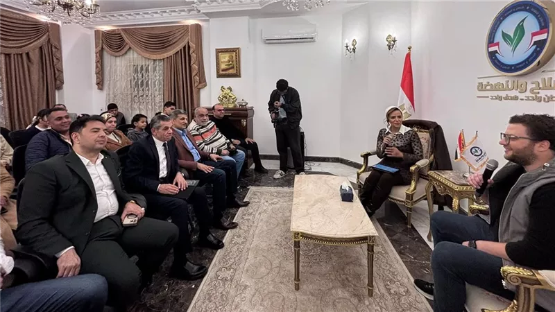 حوار فني ملهم: ميشيل ميلاد يستعرض مسيرته في صالون حزب الإصلاح والنهضة