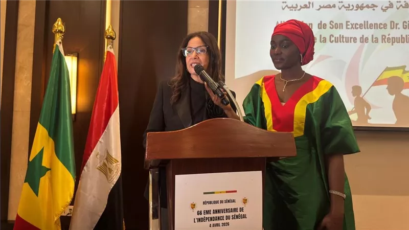 نيابة عن رئيس الوزراء.. جيهان زكي تشارك في احتفال سفارة السنغال باليوم الوطني