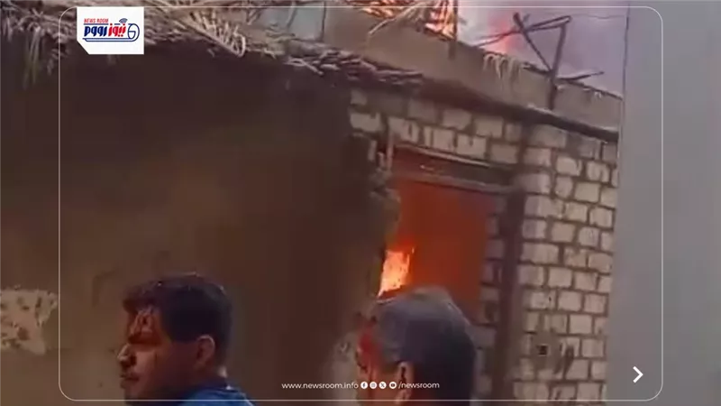 إصابات وحرق منزل في معركة بالمولتوف بقرية ترسا بالفيوم