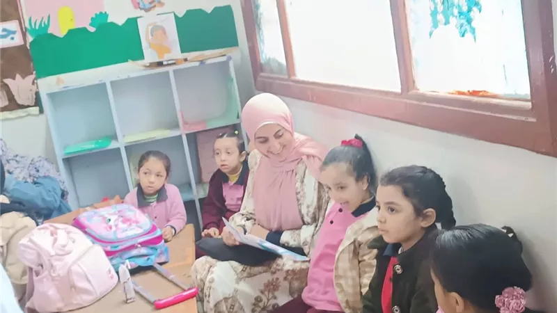 تمريض بنى سويف تنظم ندوة تثقيفية لطلاب الابتدائية للوقاية من الأمراض المعدية