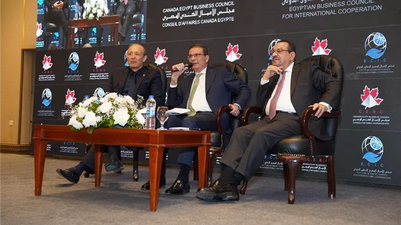 وزير الزراعة يستعرض استراتيجية الأمن الغذائي بمجلس الأعمال المصري الكندي
