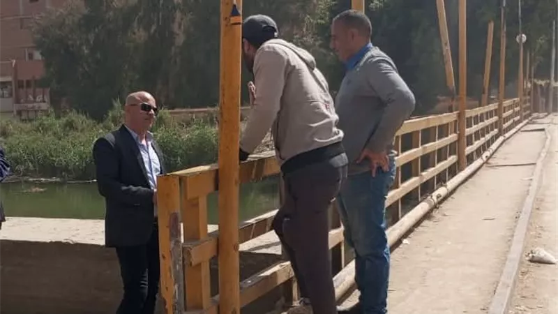 بنى سويف|إزالة تعديات ومتابعة أعمال توسعة الحائط الساند للإبراهيمية بببا