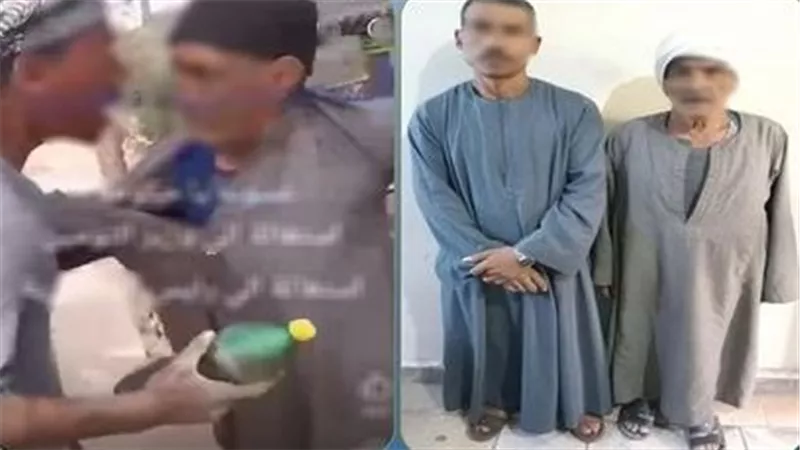 الداخلية تكشف ملابسات فيديو الاعتداء على مسن بسبب بيع البنزين بقنا