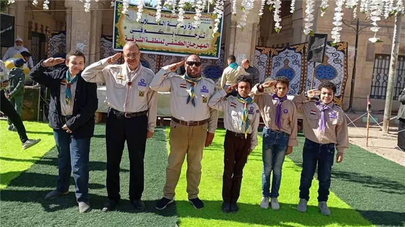 انطلاق مهرجان الأزهر الكشفي السنوي بمنطقة الشرقية الأزهرية