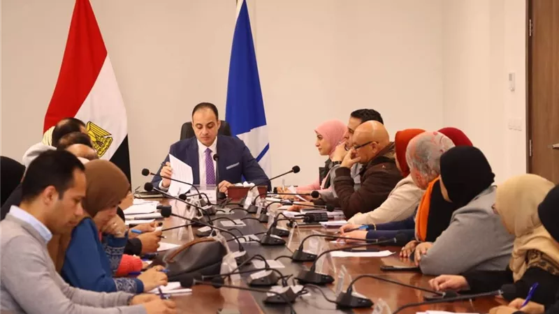 نائب محافظ دمياط يترأس اجتماع مراجعة تراخيص البناء والاشتراطات البنائية