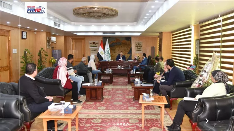 محافظ الفيوم يتابع الموقف التنفيذي لمشروع مجمع صناعات الزيتون بيوسف الصديق