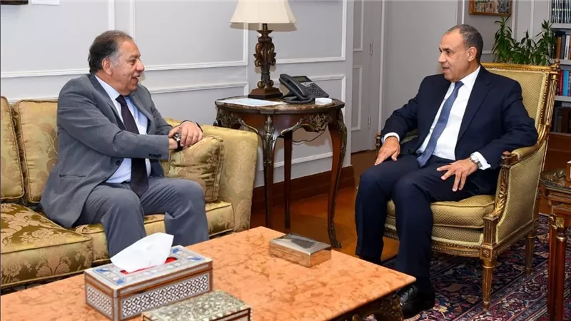 وزير الخارجية يستقبل رئيس لجنة الشئون الأفريقية بمجلس النواب