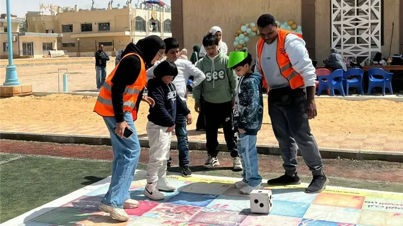 احتفالا بيوم اليتيم.. السويس ترسم البسمة على وجوه ذوي الإعاقة