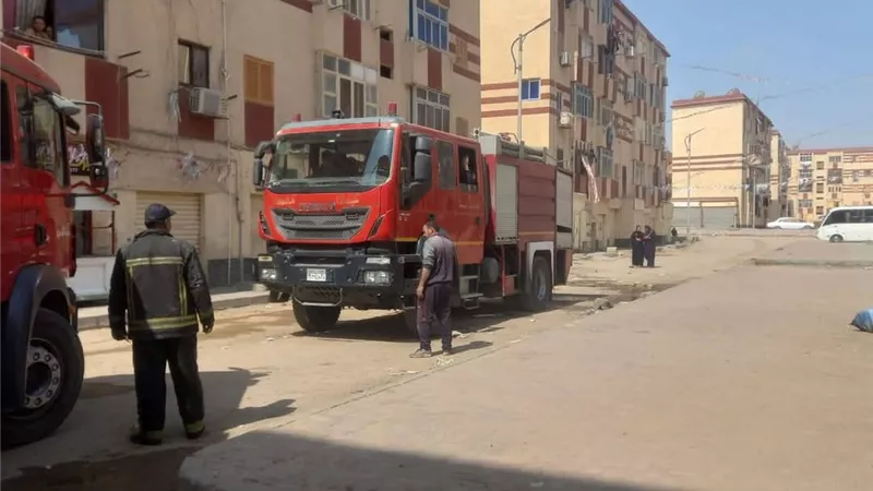 السيطرة على حريق بشقة سكنية بحي الأربعين بالسويس دون إصابات