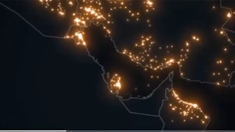 الحرس الثوري ينشر فيديو يحاكي قطع الكهرباء عن إسرائيل ودول المنطقة 
