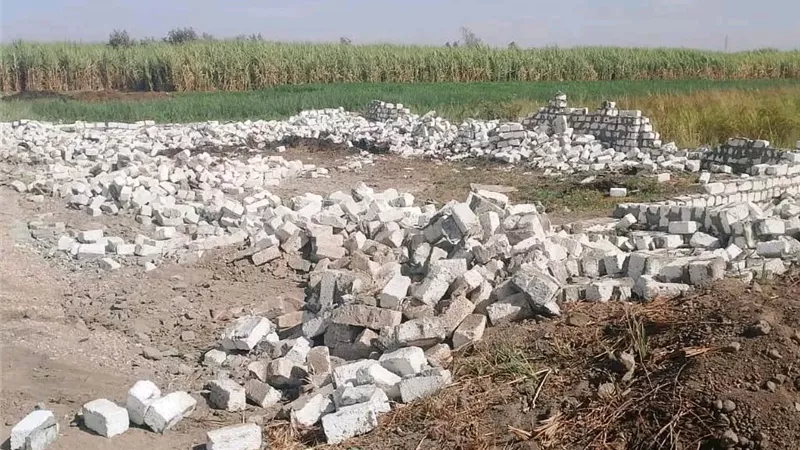 حملات مكثفة بأسوان لإزالة التعديات وتنفيذ 62 حالة بمساحة 10 آلاف متر