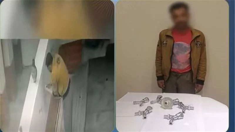 القبض على عاطل لاتهامه بسرقة صنابير مياه أحد المساجد بالغربية