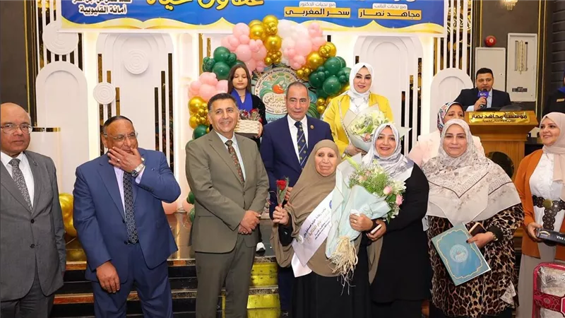 النائب مجاهد نصار يكرم 120 أما مثالية بشبرا الخيمة .. هدايا ورحلات عمرة مجانية