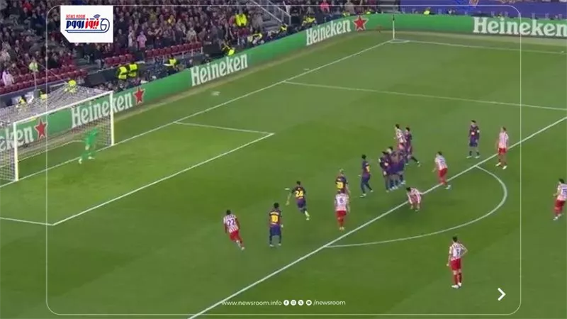 أهداف وملخص مباراة برشلونة وأتلتيكو مدريد الشوط الأول بدوري أبطال أوروبا 