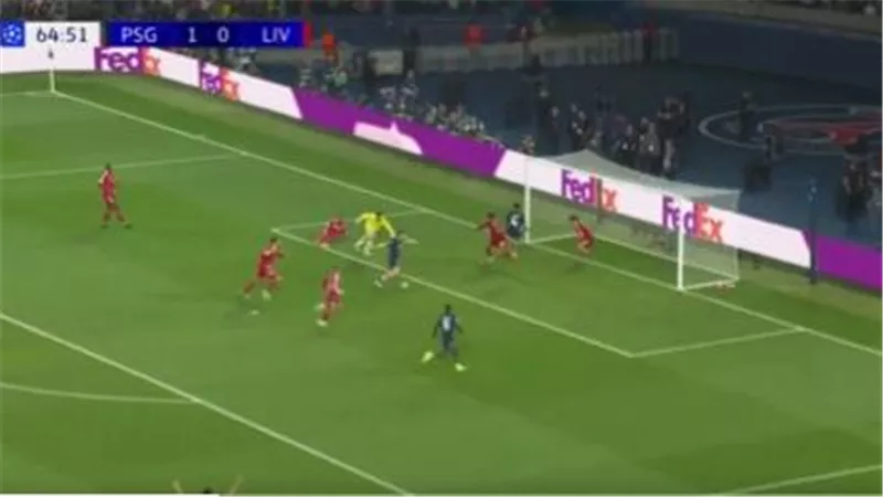 نتيجة وأهداف مباراة ليفربول وباريس سان جيرمان الشوط الثاني (0-2) بدوري الأبطال