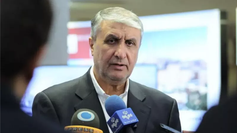 ‏رئيس منظمة الطاقة الذرية الإيرانية: لن نسمح بتقييد برنامج التخصيب