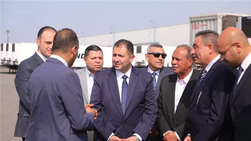 محافظ دمياط يتفقد خط «الرورو» لنقل الحاصلات الزراعية والخضروات 
