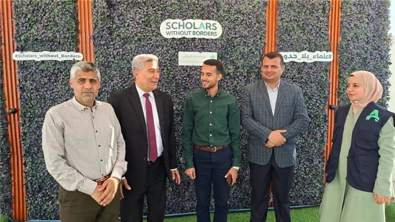 وفد من إدارة المعاهد الأزهرية بغزة يزور منظمة علماء بلا حدود