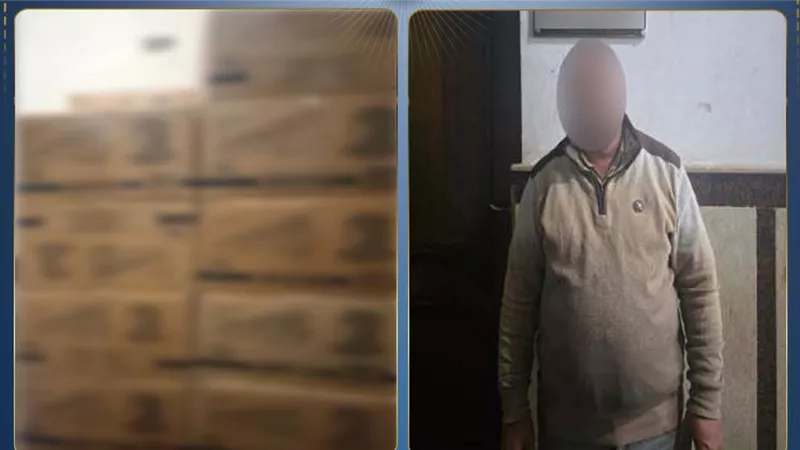ضبط 11.5 ألف عبوة سجائر داخل مخزن غير مرخص  في الإسكندرية 
