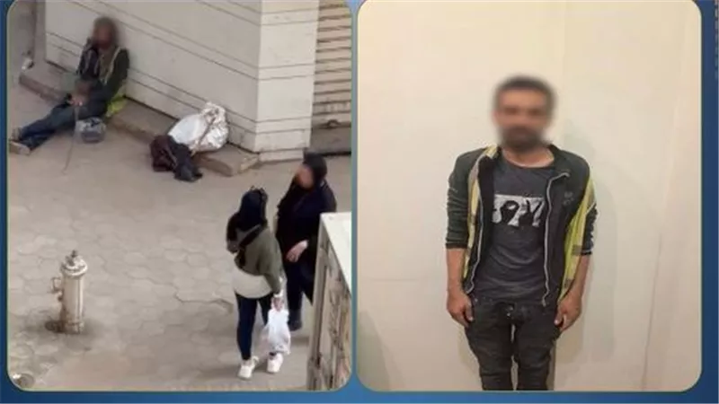  التحقيق مع المتهم بارتكاب أفعال خادشة للحياء في أحد الشوارع أمام فتاتين