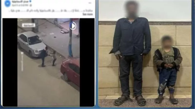 ابنه رفض التسول.. القبض على أب لاتهامه بضرب نجله بأحد الطرق بالإسماعيلية