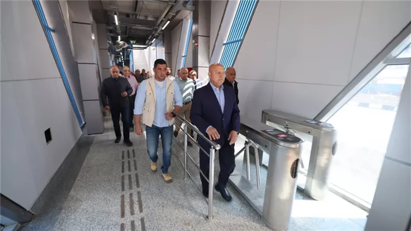 جولة تفقدية لوزير النقل لمتابعة تشغيل المرحلة الثانية من BRT 