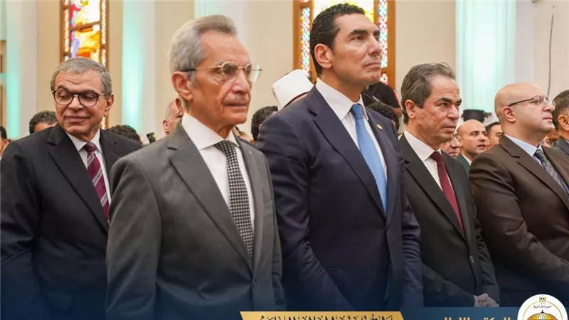 وزير شئون المجالس النيابية يشارك في احتفالية الطائفة الإنجيلية بعيد القيامة 