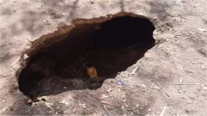 هبوط أرضي مفاجئ في عزبة الصعايدة بإمبابة.. وتحرك سريع من الأجهزة الأمنية