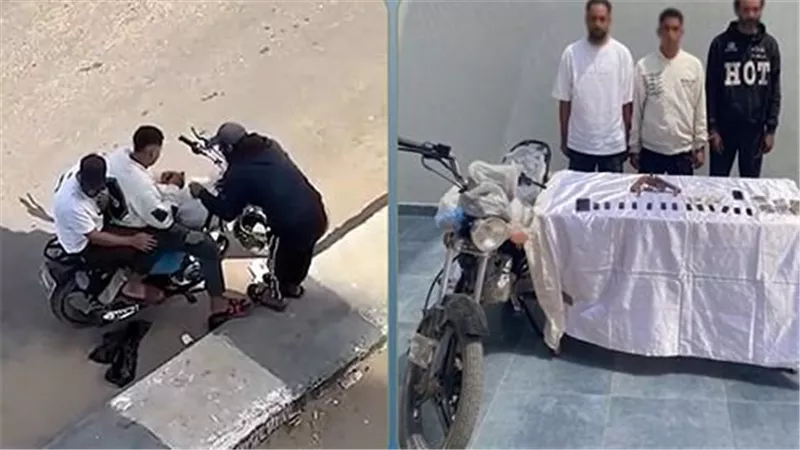 ضبط 3 عناصر جنائية ظهروا في فيديو لترويج وتعاطي المواد المخدرة بالإسماعيلية
