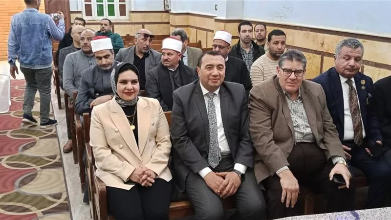 وفد رفيع من كفر الدوار يقدم التهنئة للكنائس بمناسبة عيد القيامة المجيد