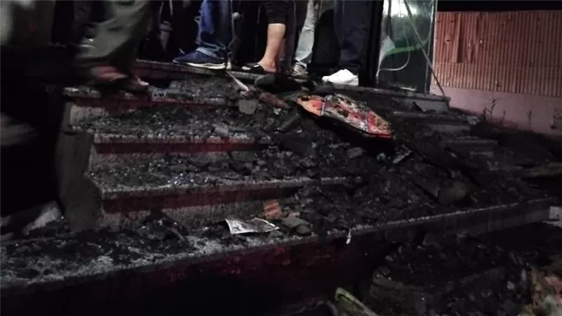 السيطرة على حريق نشب فى معرض مراتب بمنوف بمحافظة المنوفية
