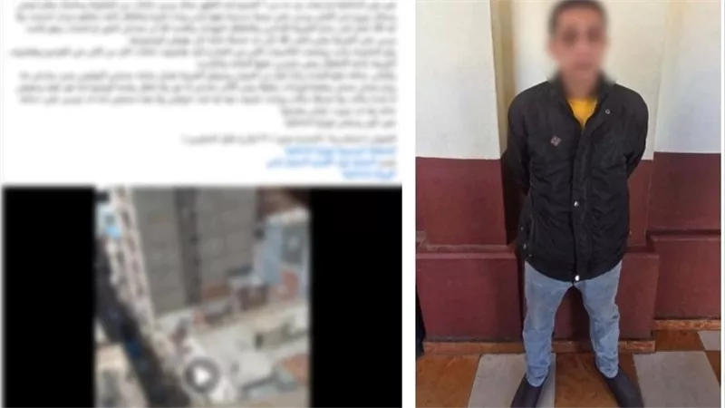 ضبط متهم بإلقاء أخشاب ومتعلقات من شرفة منزله على سيارات أسفل عقار بالإسكندرية