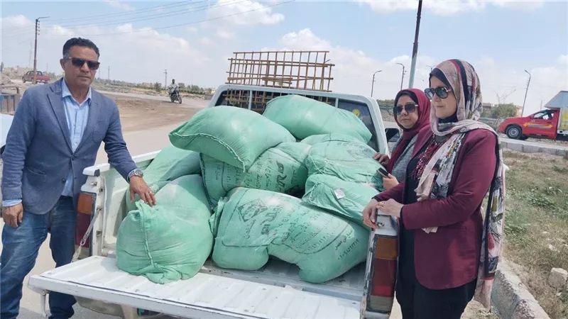 تموين الإسماعيلية تضبط طن دقيق مدعم وربع طن نخالة قبل بيعها في السوق السوداء