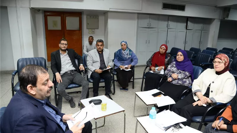 المستشفى الجامعي الرئيسي بأسيوط يناقش خطة الاعتماد والانضمام للتأمين الصحي الش
